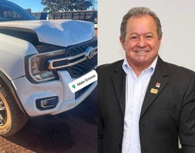 Pré-candidato a deputado estadual, Daniel do Lago, sofre acidente na BR-158